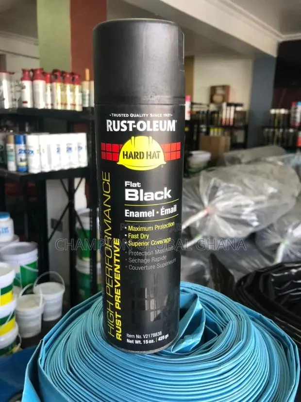 Rust-Oleum Enamel Anti Rust Paint Flat Black · Photo 1