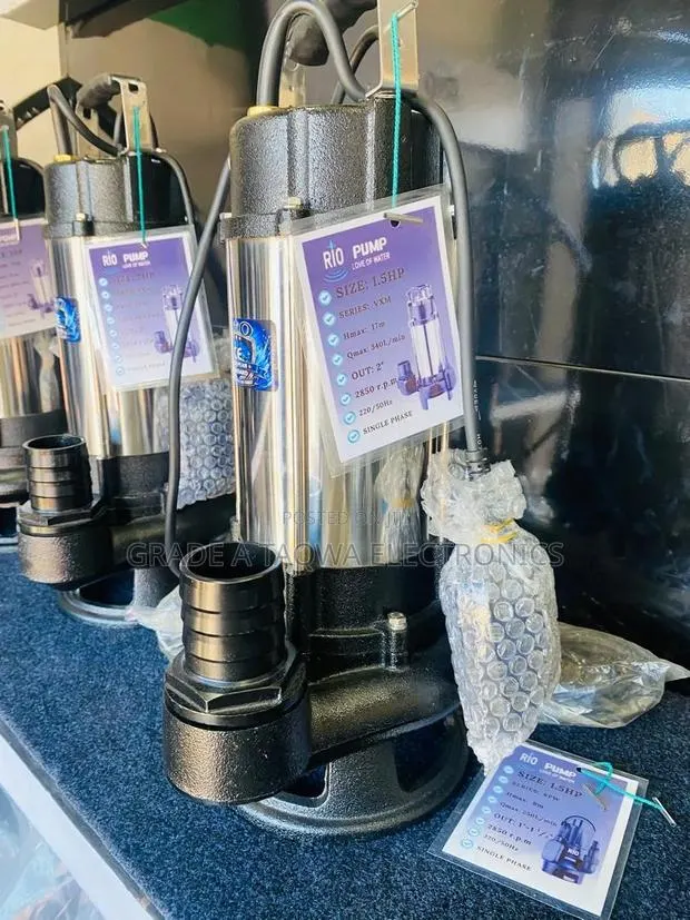 Rio 1.5Hp Stainless Sewage Pump · Photo 1