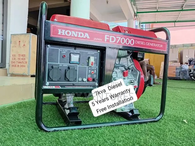 Honda 7.0kva Diesel Powered Generator Majestic Dynamo · Photo 1