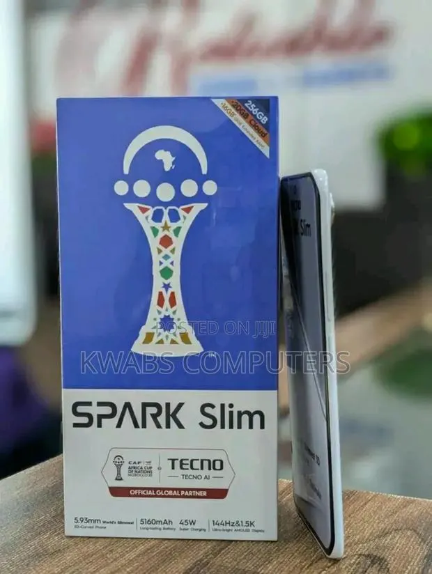 New Tecno Spark Slim 256 GB Gray · Photo 1