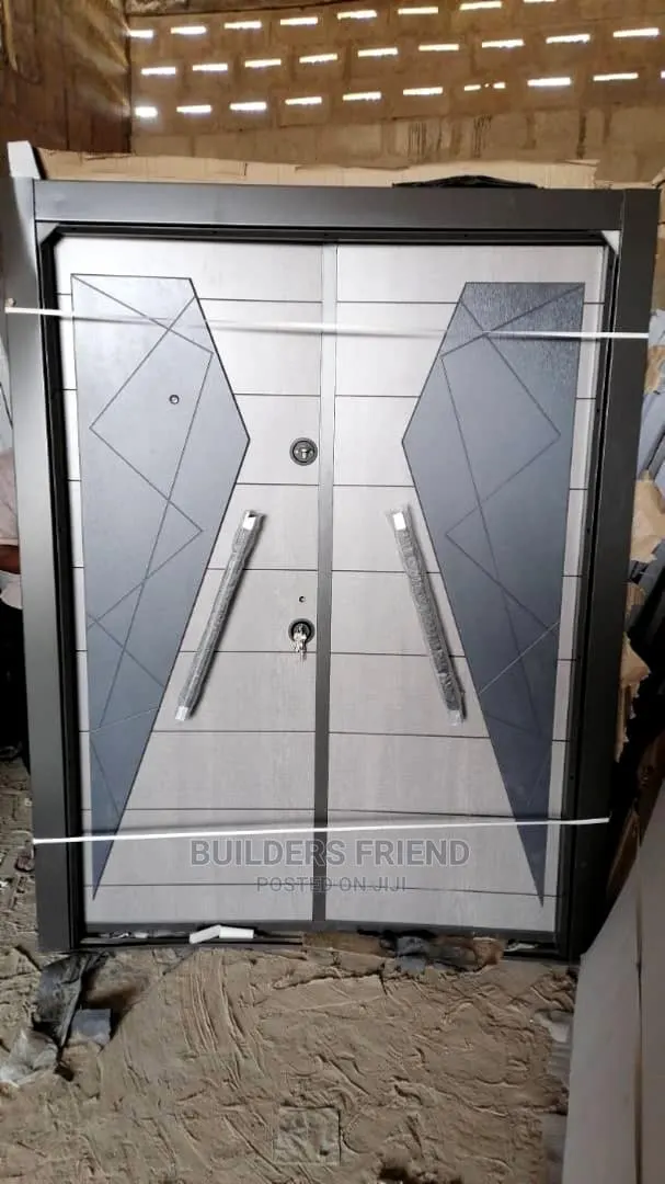 Turkey Double Heavyduty Security Door With Double Lock SST · Photo 1