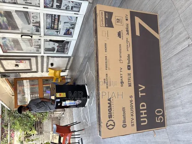 Choose Original Sigma 50 Inch Uhd Smart Android Satellite Tv · Photo 1