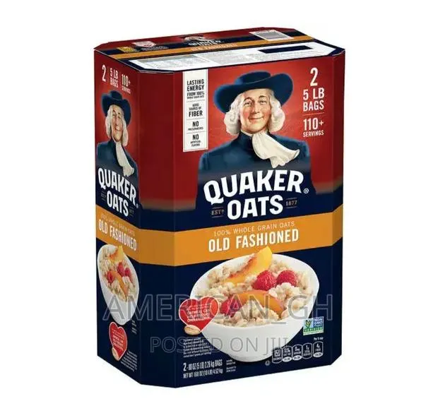 Quaker Oats Old Fashioned (2 Bags) 5lb · Photo 1