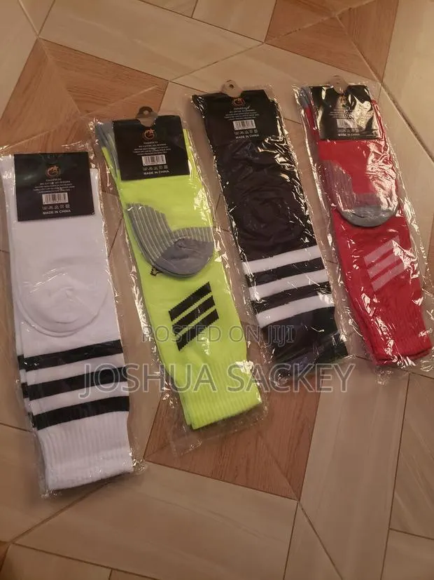 Football Cut Socks | Hose | Black White | Quality Sports Socks · Photo 1