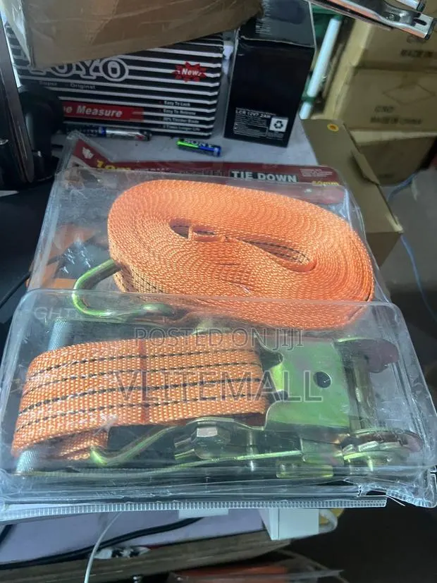 Rachet Strap/Tie Down /Container Belts 10m · Photo 1