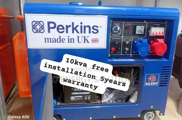 Neodeal Perkins 10kva Diesel 13000watts Diesel Generator · Photo 1
