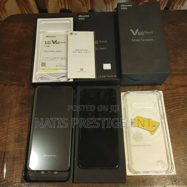 New LG V60 ThinQ 5G 128 GB Black · Photo 1