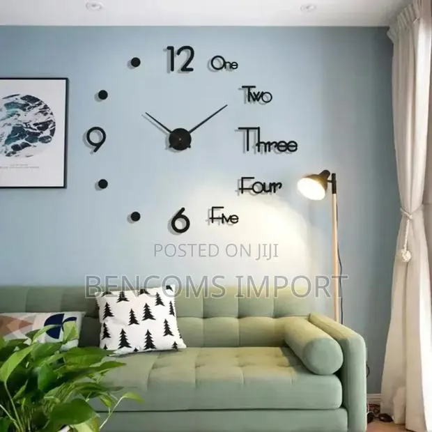 3D Wall Clock – A Perfect Blend of Style Functionality! · Photo 1