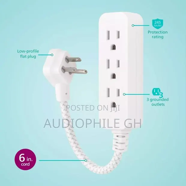 Philips 3-Outlet Surge Protector With 1 Ft. Extension Cord · Photo 4