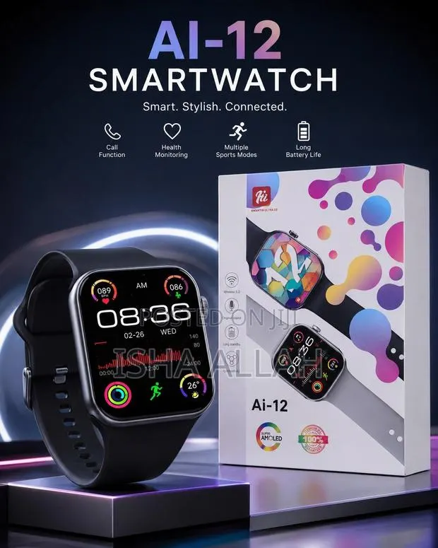 AI-12 Smartwatch · Photo 1