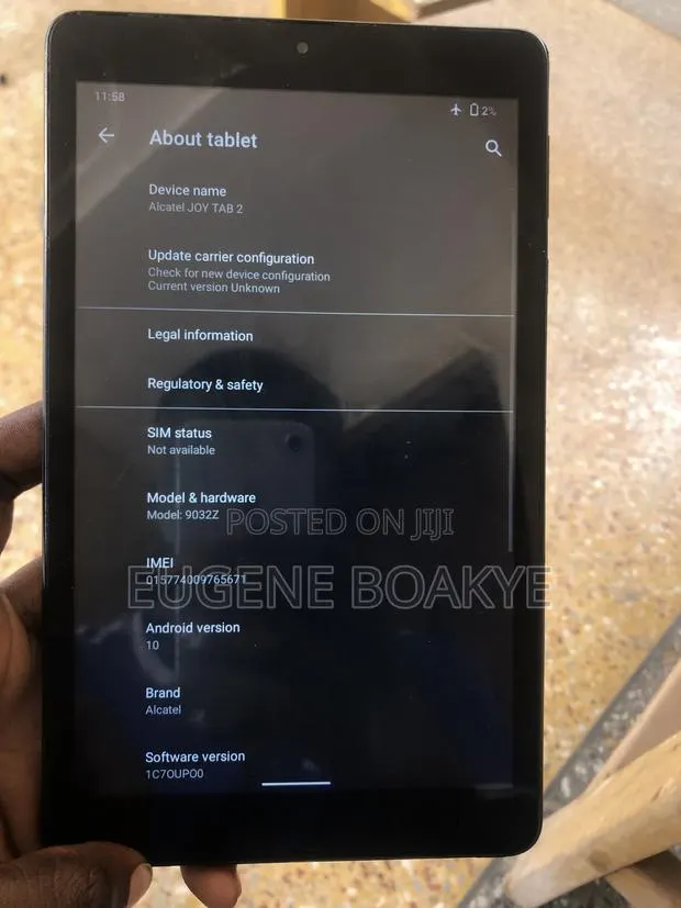 Alcatel 3T 10 32 GB Black · Photo 1