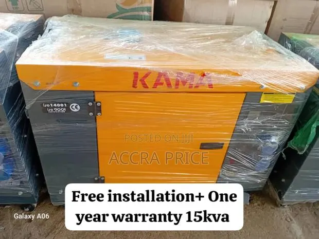 Pinnacle Power Machines 15kva Kama Diesel Genset 15kw · Photo 1