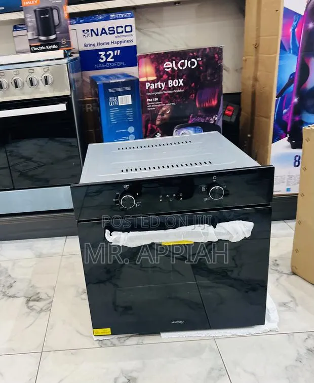 Super Adorable Kenwood 90cm Tempered Glass Oven(Black). · Photo 1