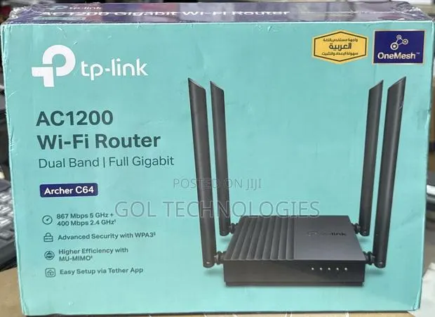 Tp Link Ac1200 Wifi Router Dual Band/Full Gigabit · Photo 1