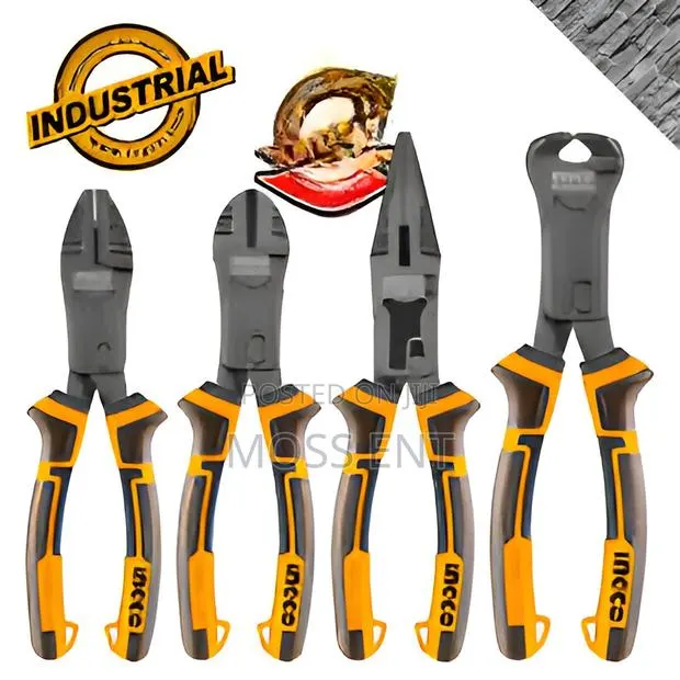 4 PCS Compound Action Pliers Set 8" - Hkcps5841 · Photo 1