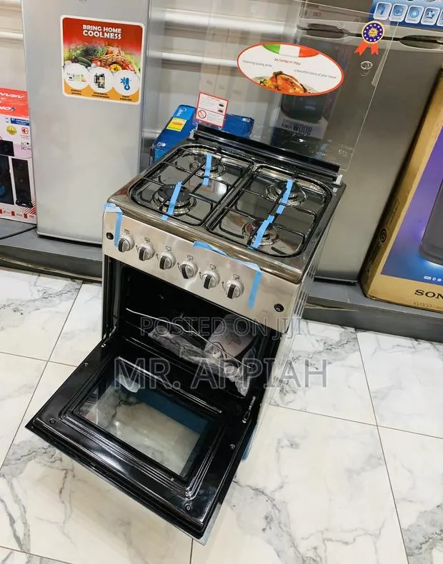 Get Premium Ferre 60x60cm Freestanding 4 Gas Burner With Oven(Gray) · Photo 1