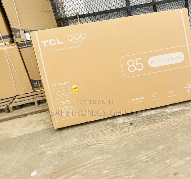 Exclusive Sleek 85 Inch Smart Uhd * TCL Android Frameless TV · Photo 1