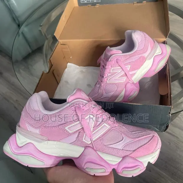 New Balance 9060 Exclusive Pink Overdye Sneakers · Photo 1