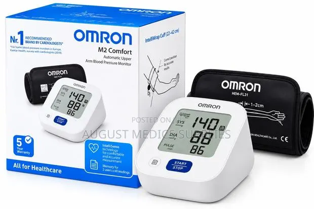 OMRON M2 Comfort — Automatic Blood Pressure Monitor · Photo 1