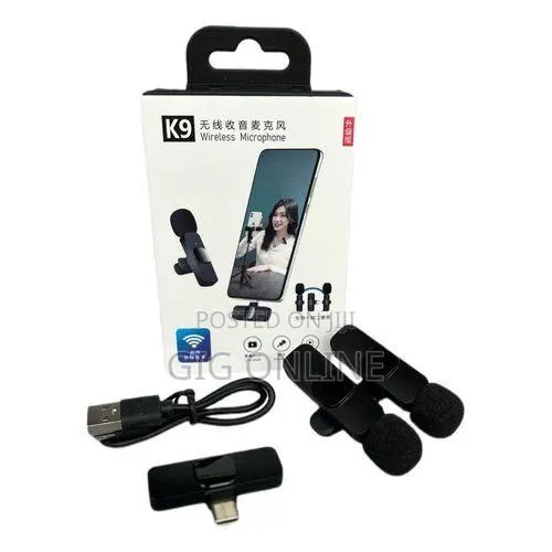 Brandnew K9 Wireless Microphone · Photo 1