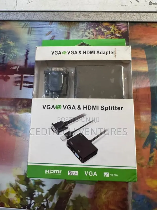 VGA to VGA/HDMI Adapter · Photo 1