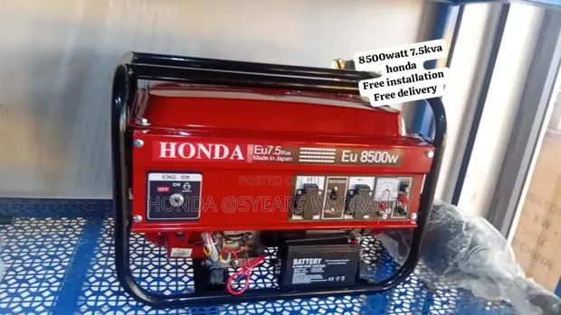 Building Energy Management With Honda 7.5kva 8500watt Petrol · Photo 1