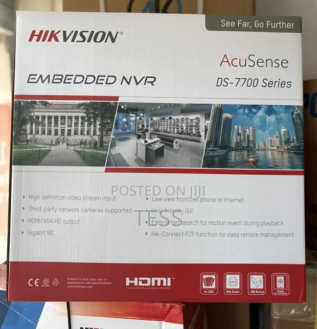 Hikvision 32ch Poe Acusense 4hdd Slot NVR 7732nxi-/16pd · Photo 1