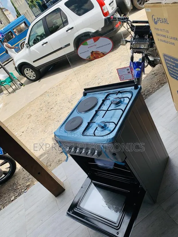 Limited Stock Gas Electric Cooker Oven Grill 2-2 Stove 60/60 · Photo 1