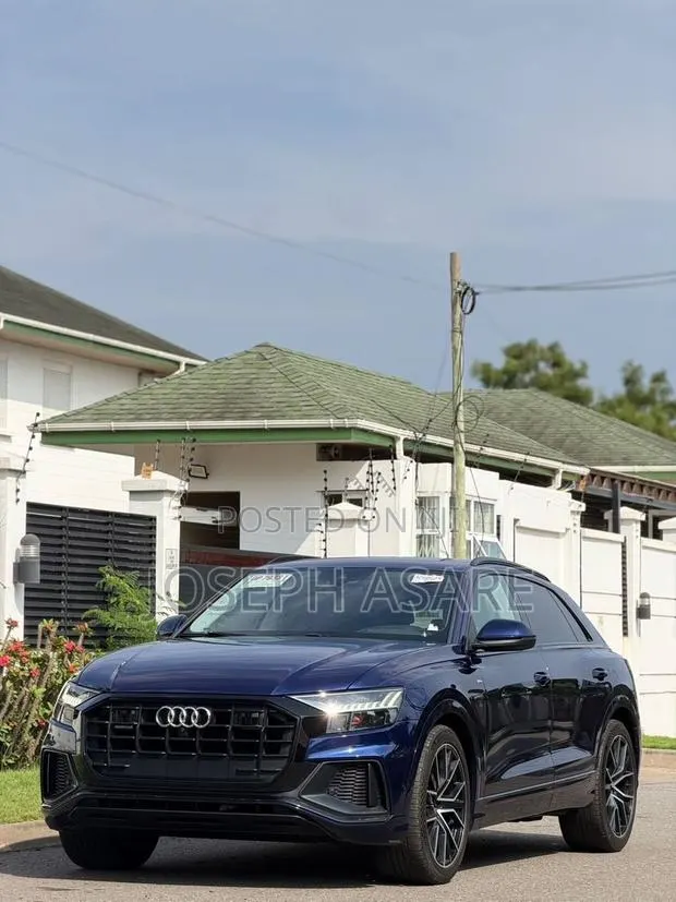 Audi Q8 3.0T Premium AWD quattro 2019 Blue · Photo 1