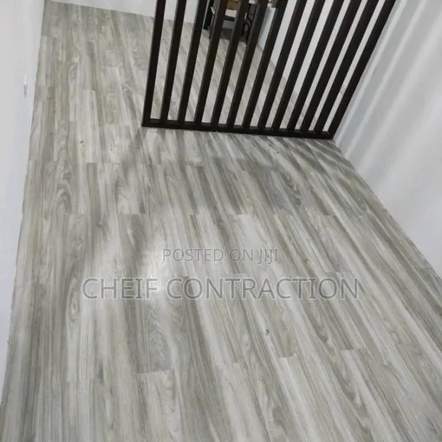 Vinyl Floor Tiles and Installation · Photo 1