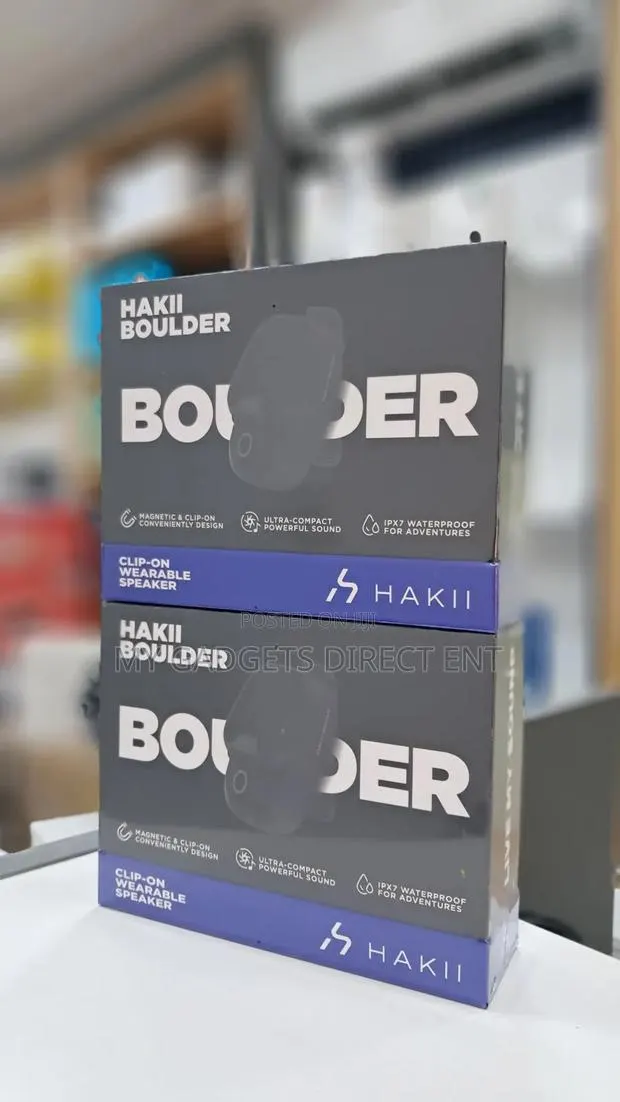 Hakii Boulder Clip On Wearable Speaker · Photo 1
