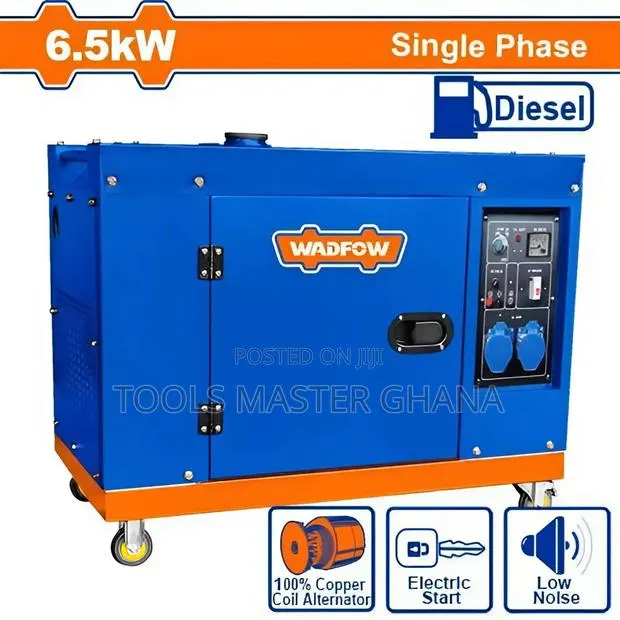 Silent Diesel Generator # Wdg2a80 · Photo 1