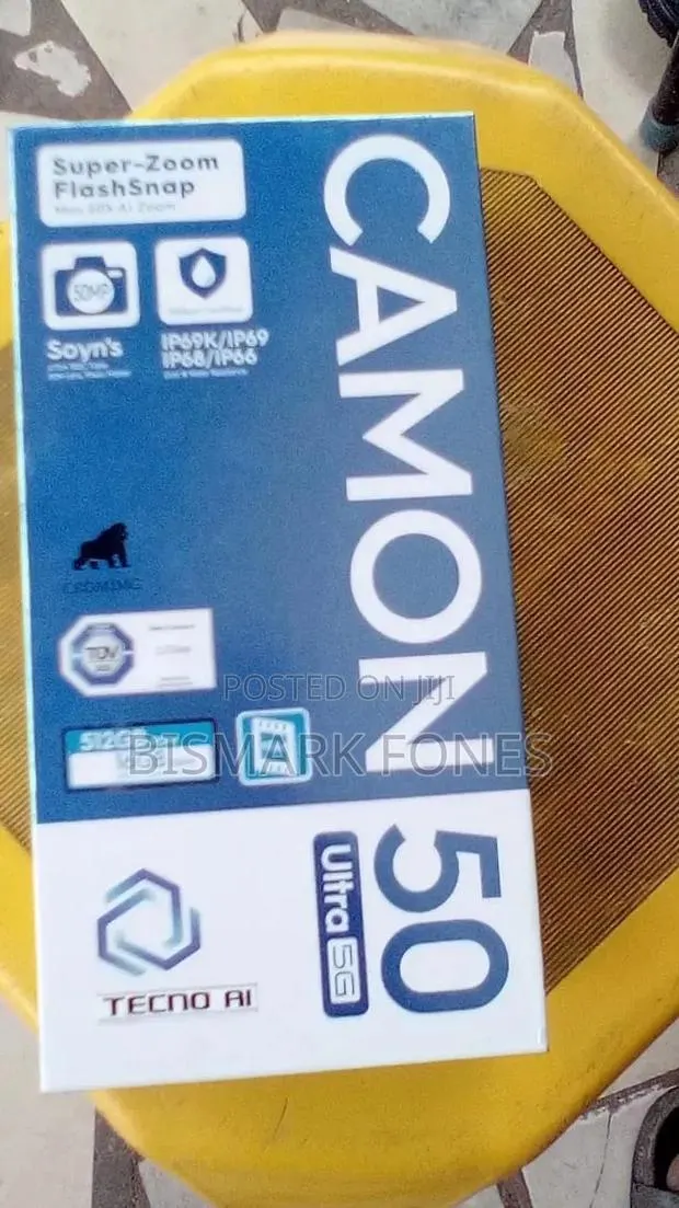 New Tecno Camon 50 Ultra 512 GB Black · Photo 1