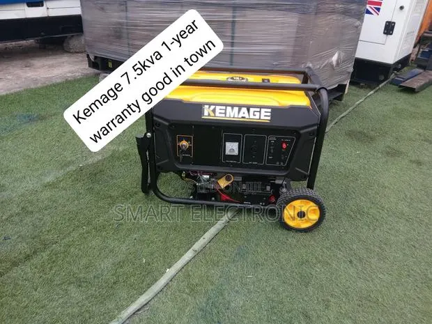 KEMAGE 7.5KVA 8500W Premium Generator – Excellent Quality Genset · Photo 1