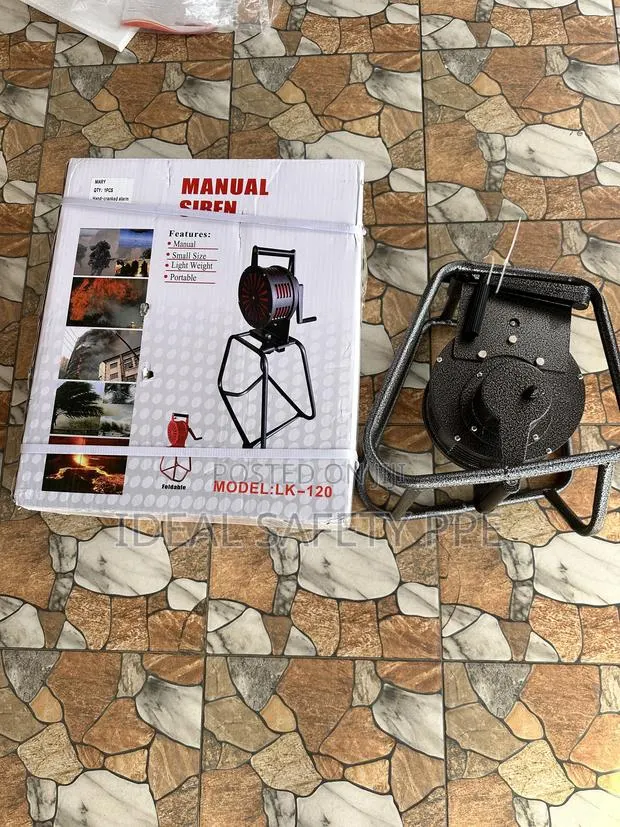 Manual Siren / Hand-crank Siren / Air Raid Siren · Photo 1