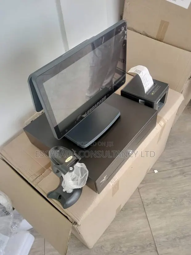 I3,128gb SSD , 8gb RAM Pos Computer Dual Screen Escapade · Photo 1