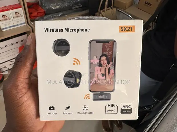 Sx21 Wireless Magentic Lavalier Microphone · Photo 1