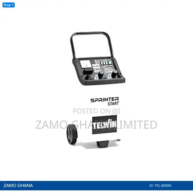 Telwin Sprinter 4000 Start 12-24v 230v Battery Charger - Tel-829391 · Photo 1