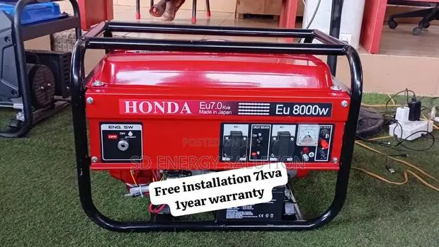 Brand New Honda 7kva Petrol Generator–Strong, Durable Efficient 7kva · Photo 1