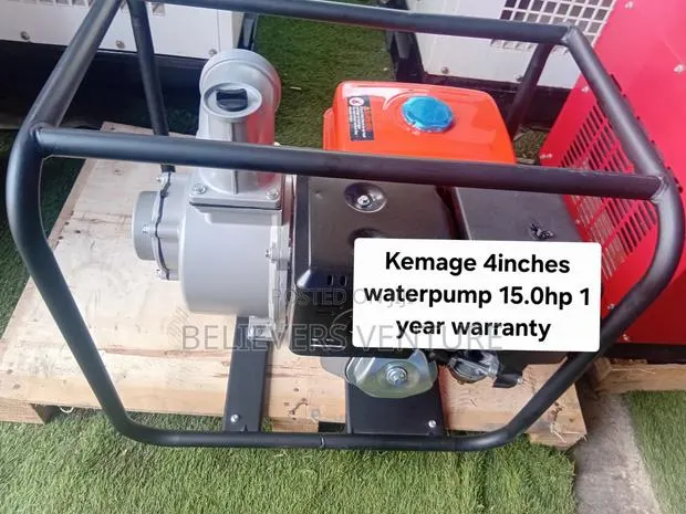 Kemage 4-Inch Water Pump 15HP – Make Water Pumping Easier · Photo 1