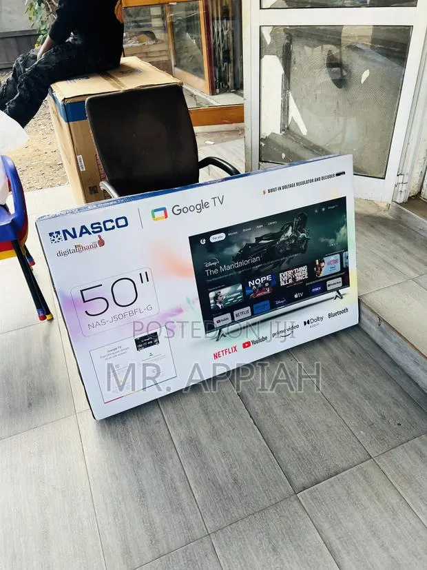 Sleek Nasco 50 Inch Led Digital Satellite Smart Tv · Photo 1