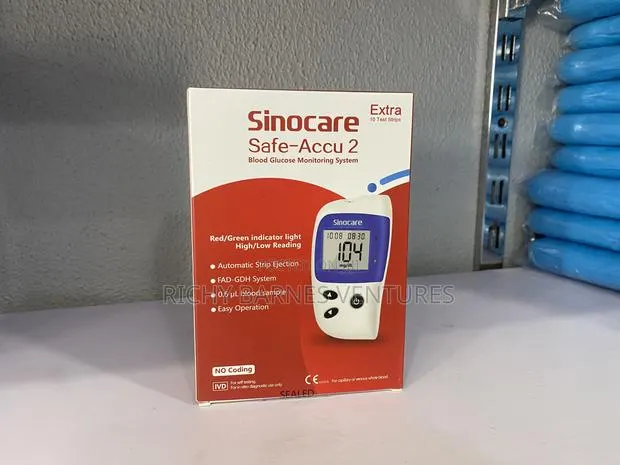 Sinocare Safe-Accu 2 Blood Glucose Monitoring System · Photo 1