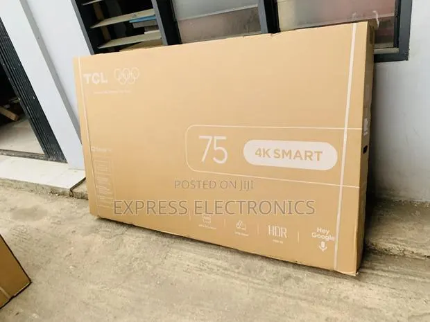 Text Us for Your Slim TCL 75'' Uhd Led 75p6k Smart Android TV · Photo 1