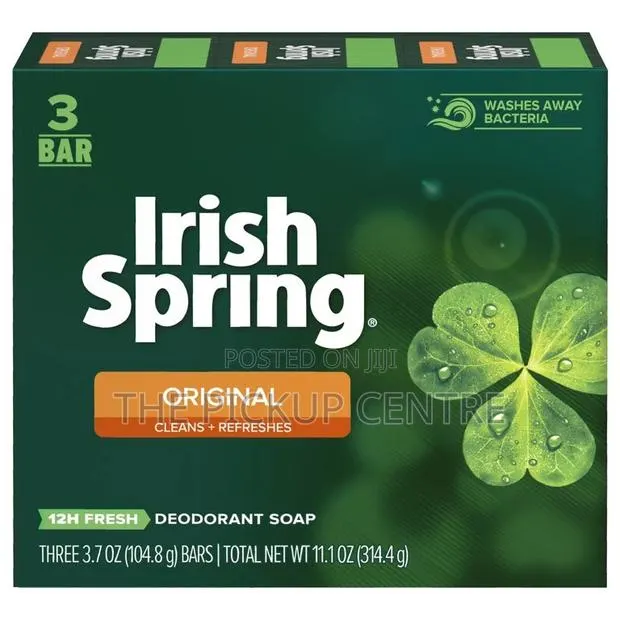 Irish Spring Deodorant Soap - 3 Bars · Photo 1