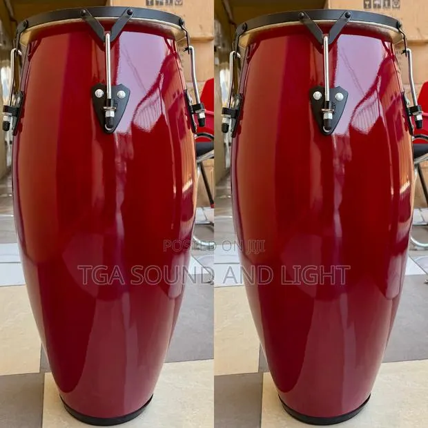 10inches Foreign Conga With Stand - Wine Red · Photo 1