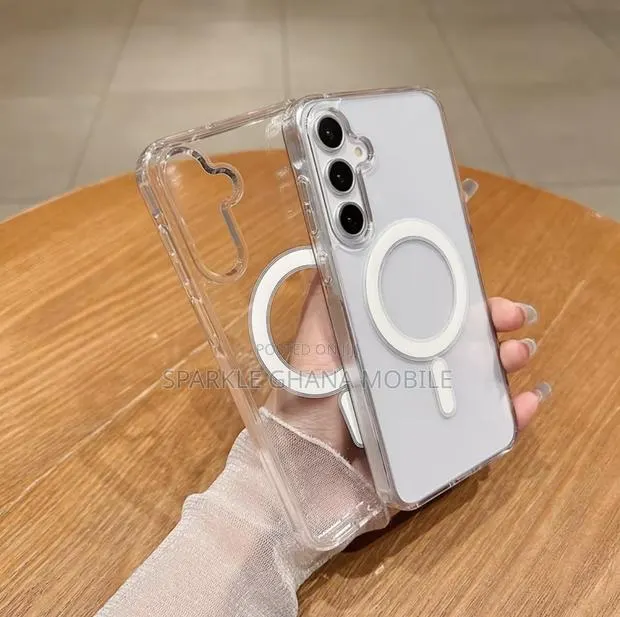 Samsung A35/A36 Transparent Magsafe Case · Photo 1
