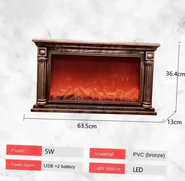 Led Fireplace Lantern · Photo 1