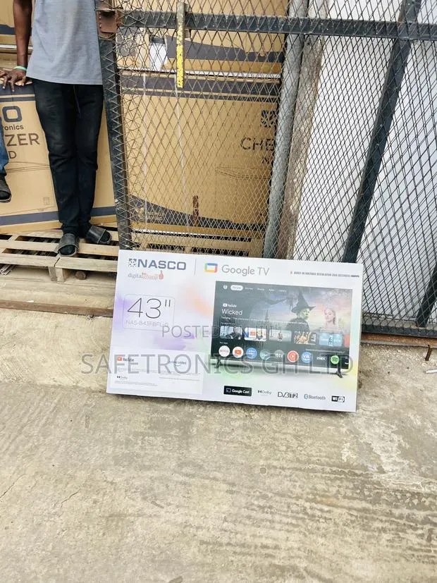 Classic New Nasco 43 Inch Frameless Smart Android TV (NAS-B43FBFL-G) · Photo 1