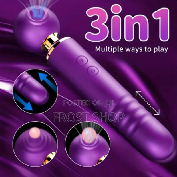 3 in 1 Clit Sucking Vibrator Female Masturbator Clitoris Stimulator · Photo 1