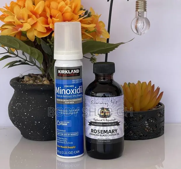 Rosemary Oil + Kirkland Minoxidil Foam for Hair and Beard · Photo 1